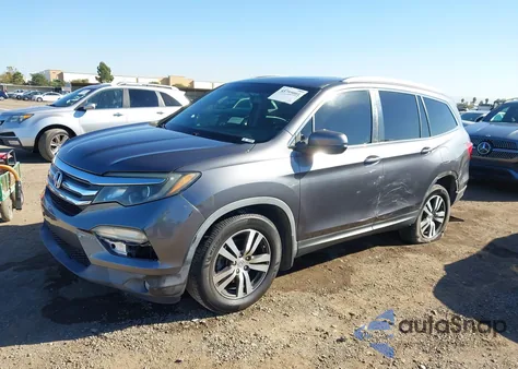 2017 Honda Pilot Ex-L из США, поврежденный, VIN 5FNYF5H59HB003992